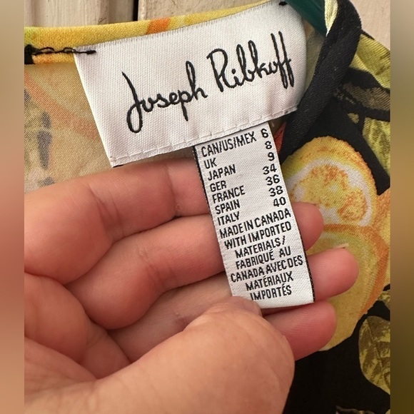 Joseph Ribkoff Black/Multi Top Blouse - Picture 11 of 16